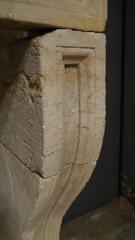 French 19th Century antique Large Stone Fireplace mantelpiece
