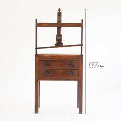 Victorian Mahogany & Pine Country House Linen Press by Johnston’s of London