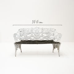 Early 20th Century Coalbrookdale Design Garden Bench