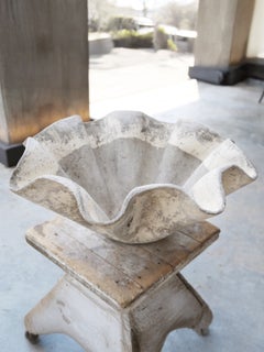 Scalloped "Plissé" Willy Guhl Planter