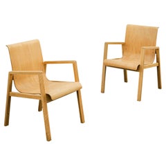 Pair of Alvar Aalto 'Hallway Chairs' Model 403, Artek c.1950