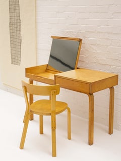 aalto vanity desk for artek, 1940s