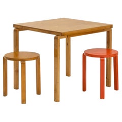 alvar aalto war-leg table for artek, 1940s