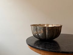 An attractive Scandinavian Art Deco silverplated bowl