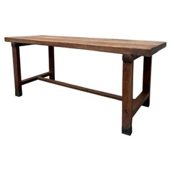 18th Century Kitchen or Work Table from Château d’Andelarre