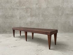 A French Modernist Stained Bench, circa 1925–1935