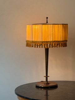 Rare Swedish Grace Table Lamp, Model 6874, by Arvid Böhlmarks Lampfabrik, 1920s