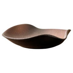 French Modernist Ceramic Vide Poche, Biomorphic Form, Circa 1960