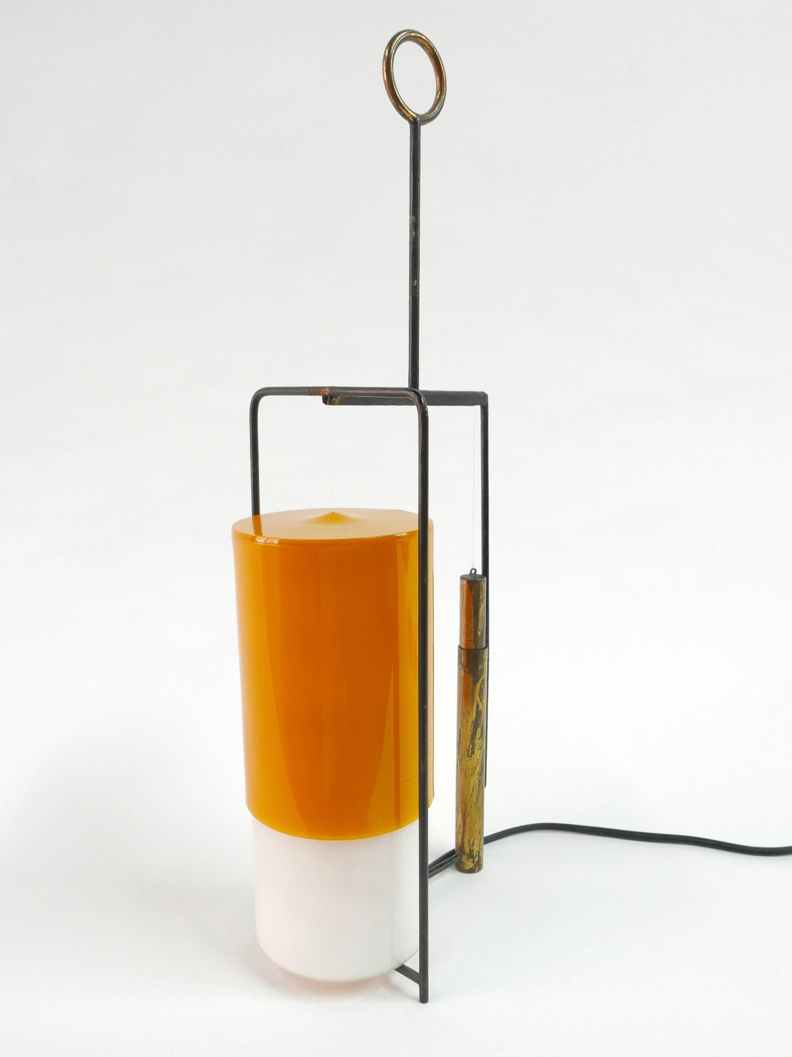 Plastic Angelo Lelli Arredoluce “Periscope” Table Lamp