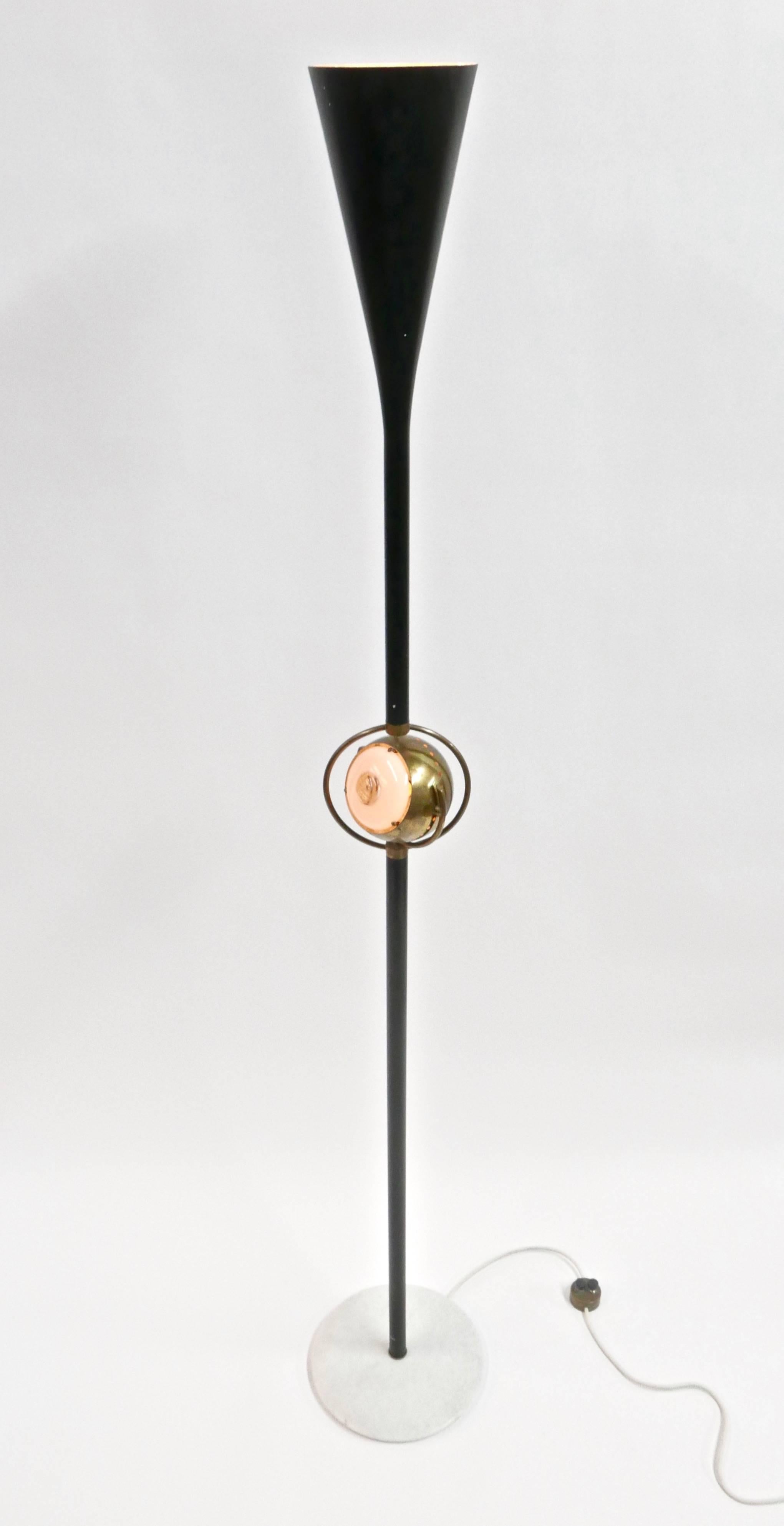 Mid-Century Modern Angelo Lelli Eye Lamp for Arredoluce For Sale