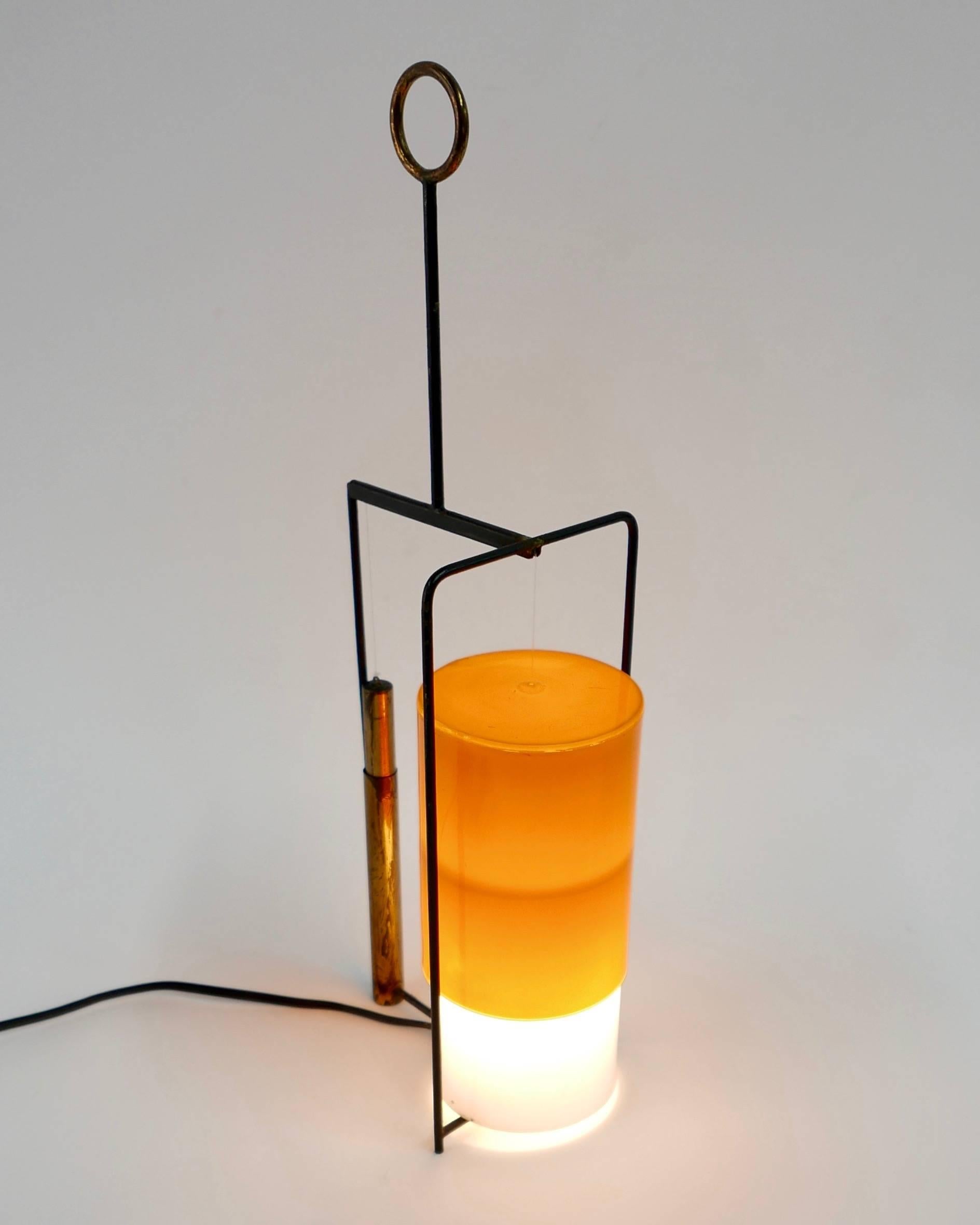Acrylic Angelo Lelii Table Lamp for Arredoluce For Sale