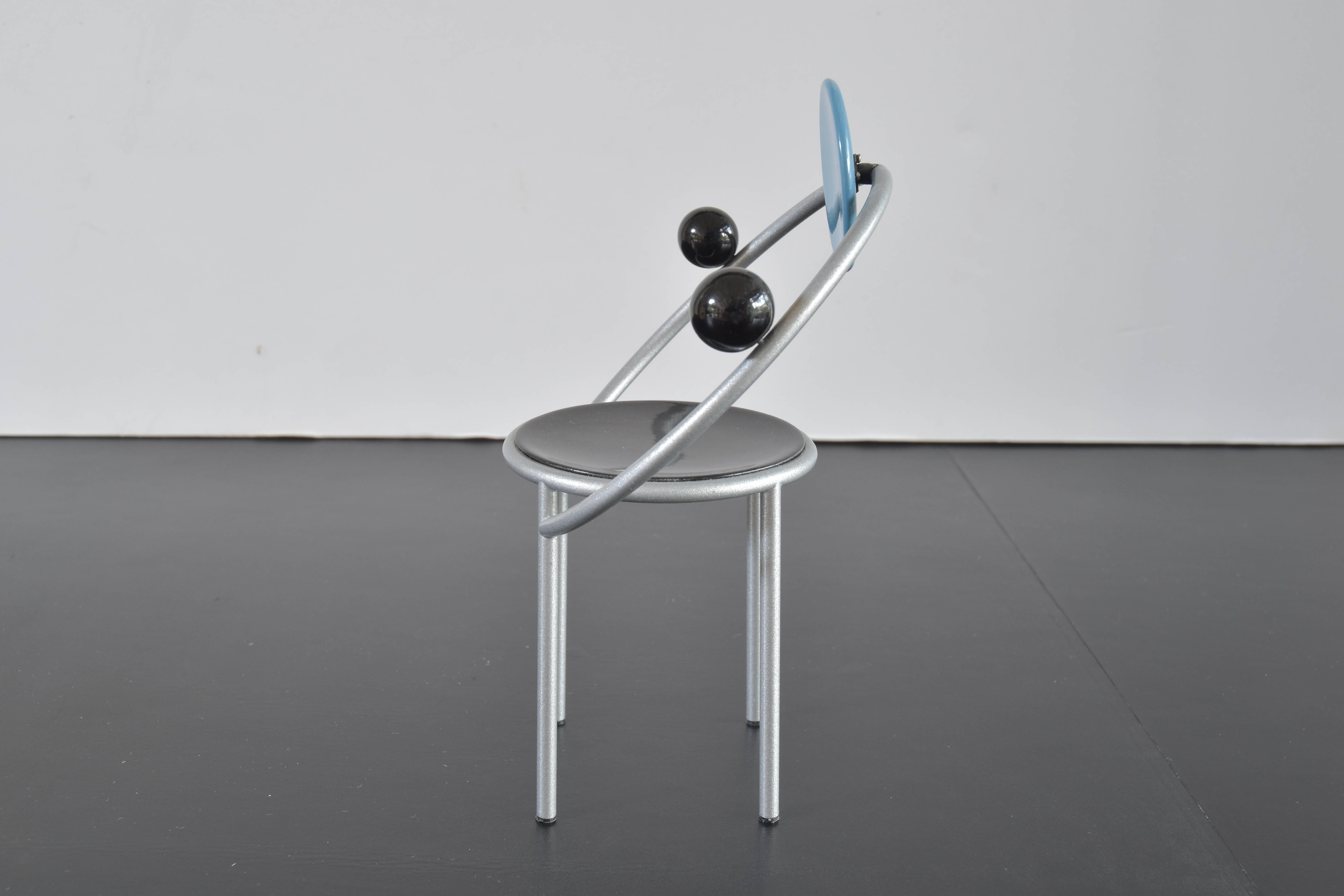Contemporary Michele De Lucchi, First Miniature Chair