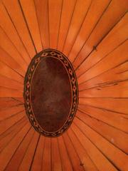 Period English Linen Press with Inlay,  18th Century