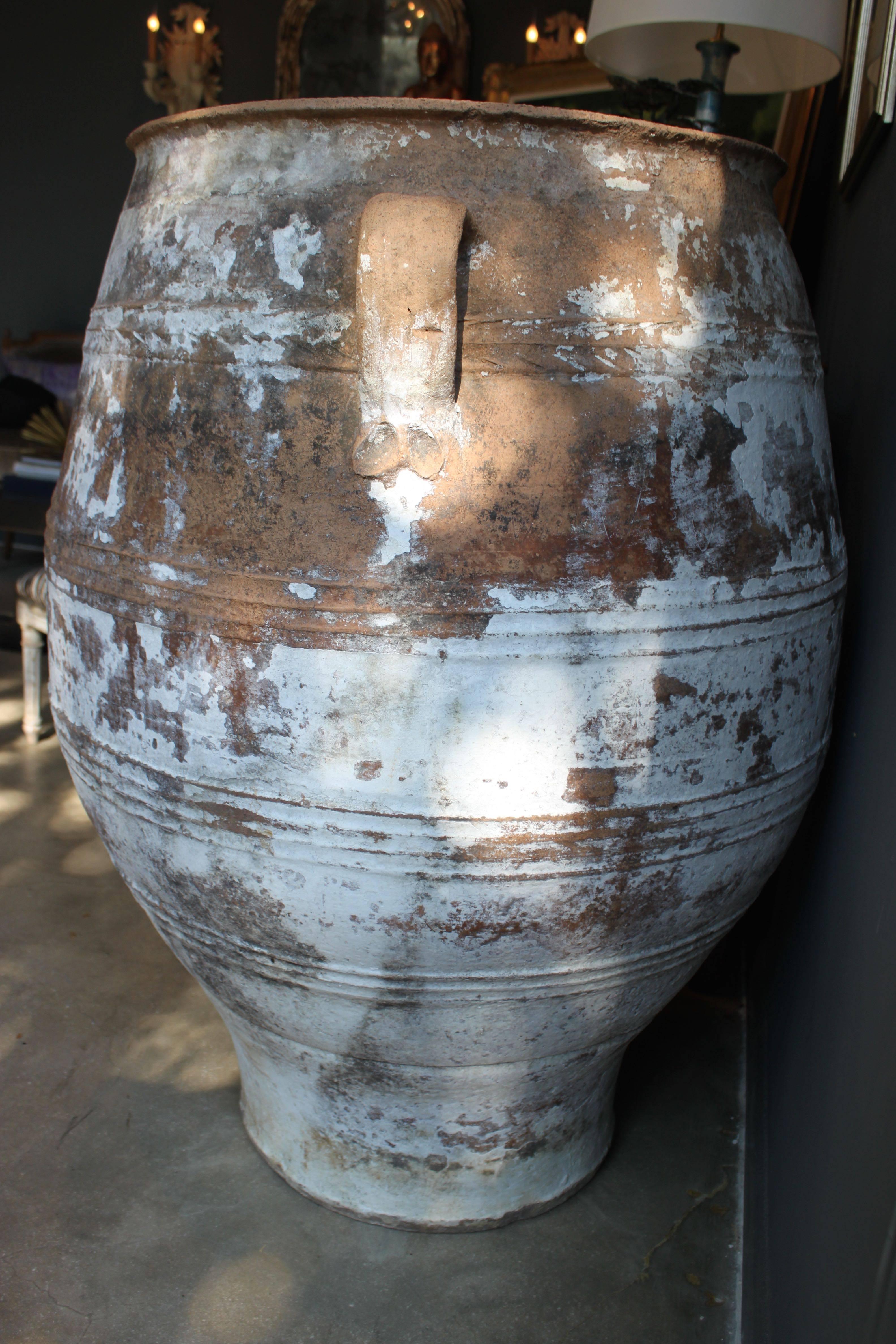 Very Large Terra Cotta Pot from South of France, 19th Century 1