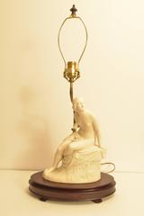 Porcelain Figural Lamp