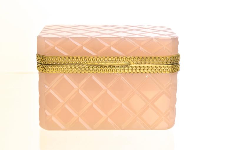 Pink Murano Glass Box at 1stDibs