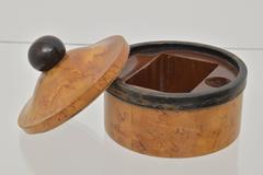 Burl Wood Cigarette Box