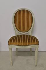 French Set of Six Louis XVI Side Chairs