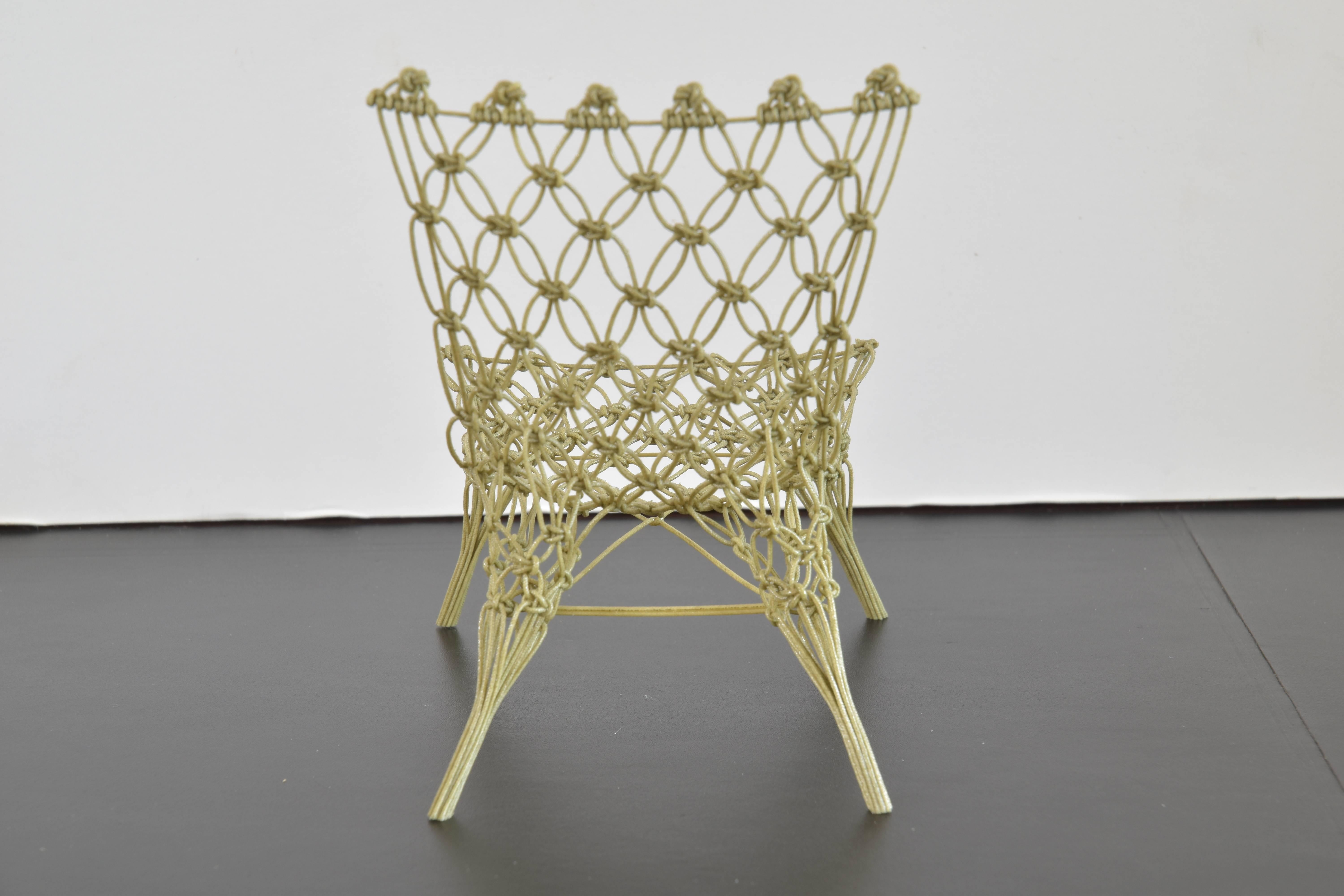 Polish Miniature Marcel Wanders Knotted Chair