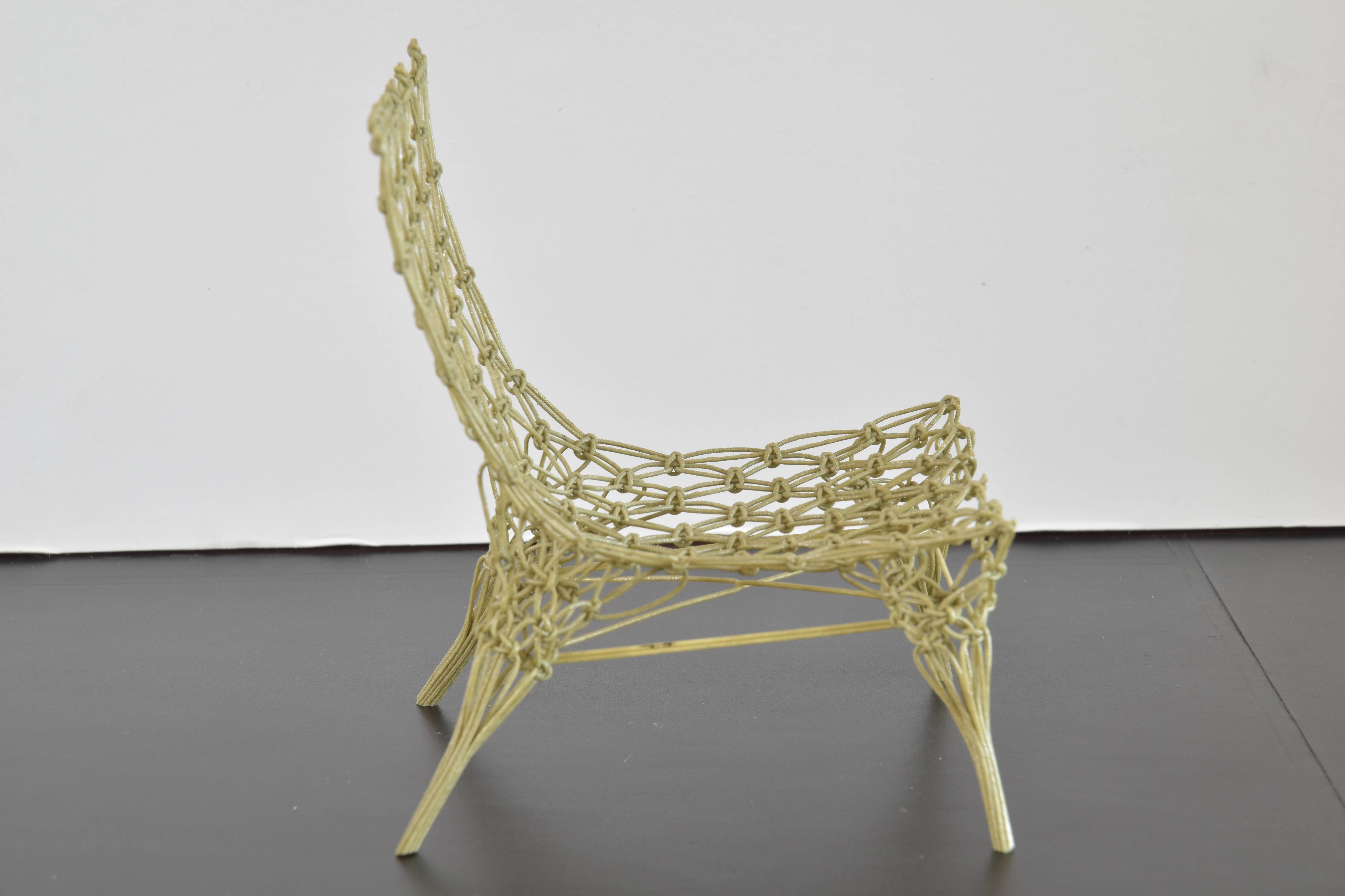 Modern Miniature Marcel Wanders Knotted Chair