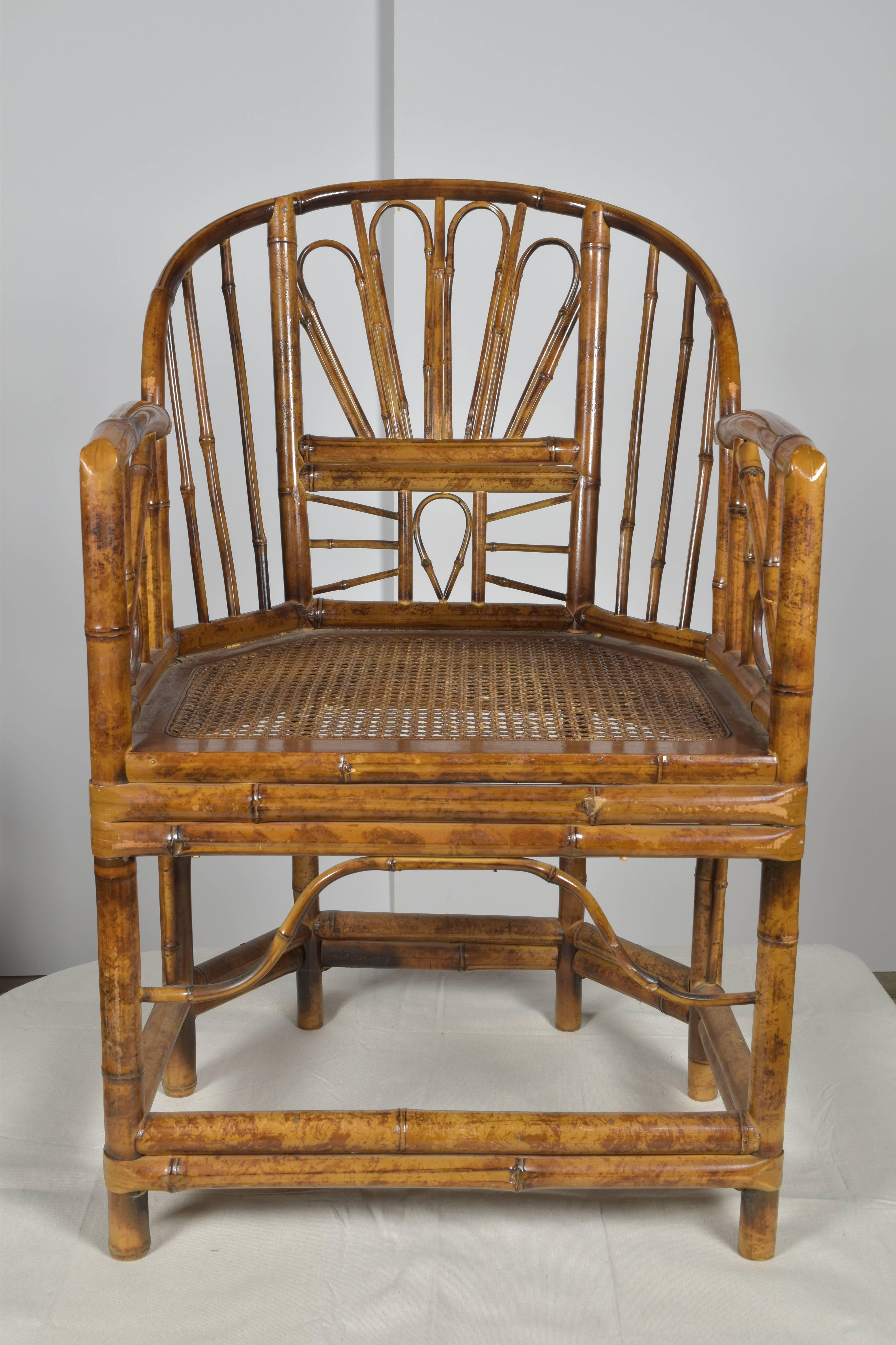 bamboo chair vintage