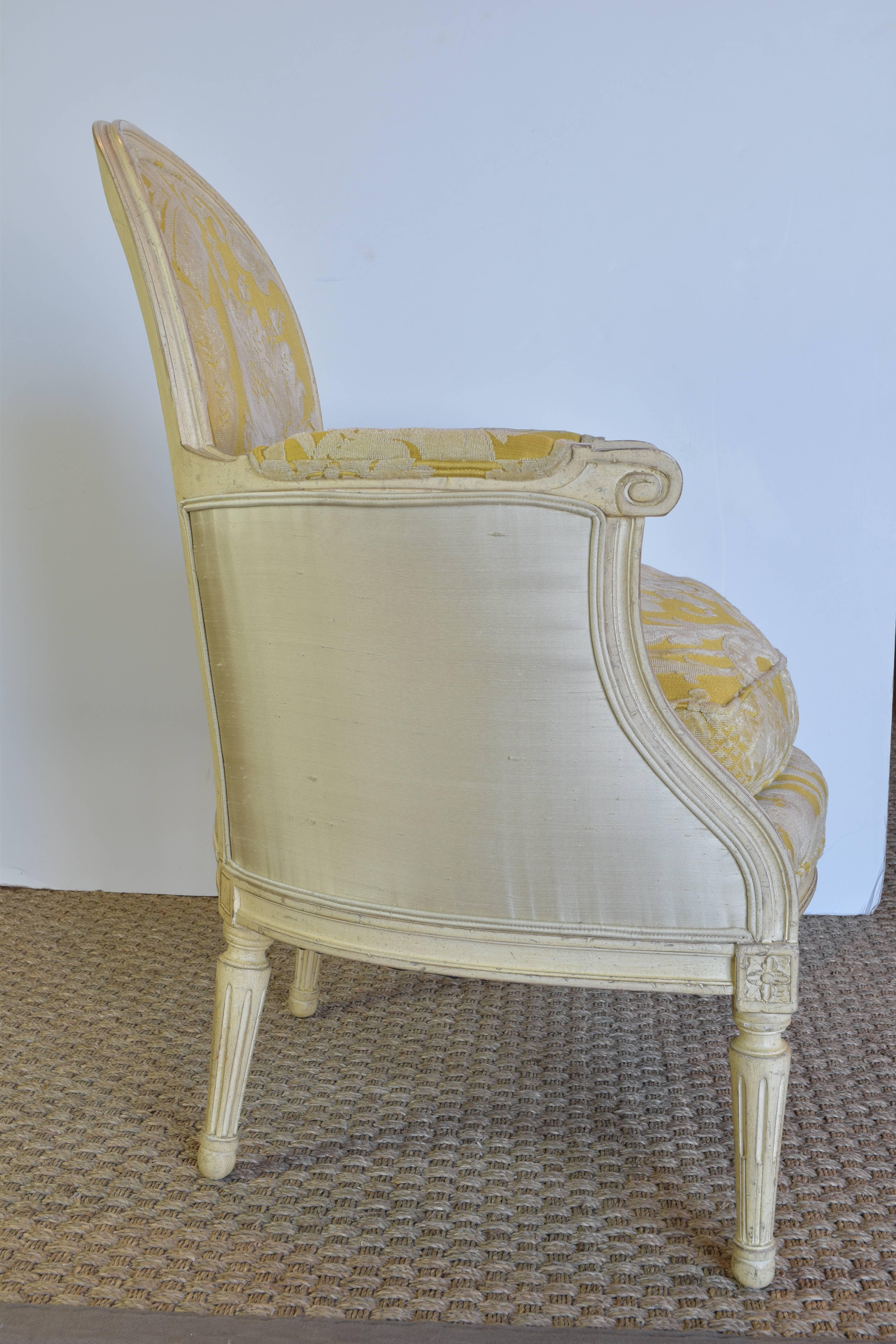 Baker Chair in the Style of Louis XVI, 20th Century In Good Condition In San Antonio, TX