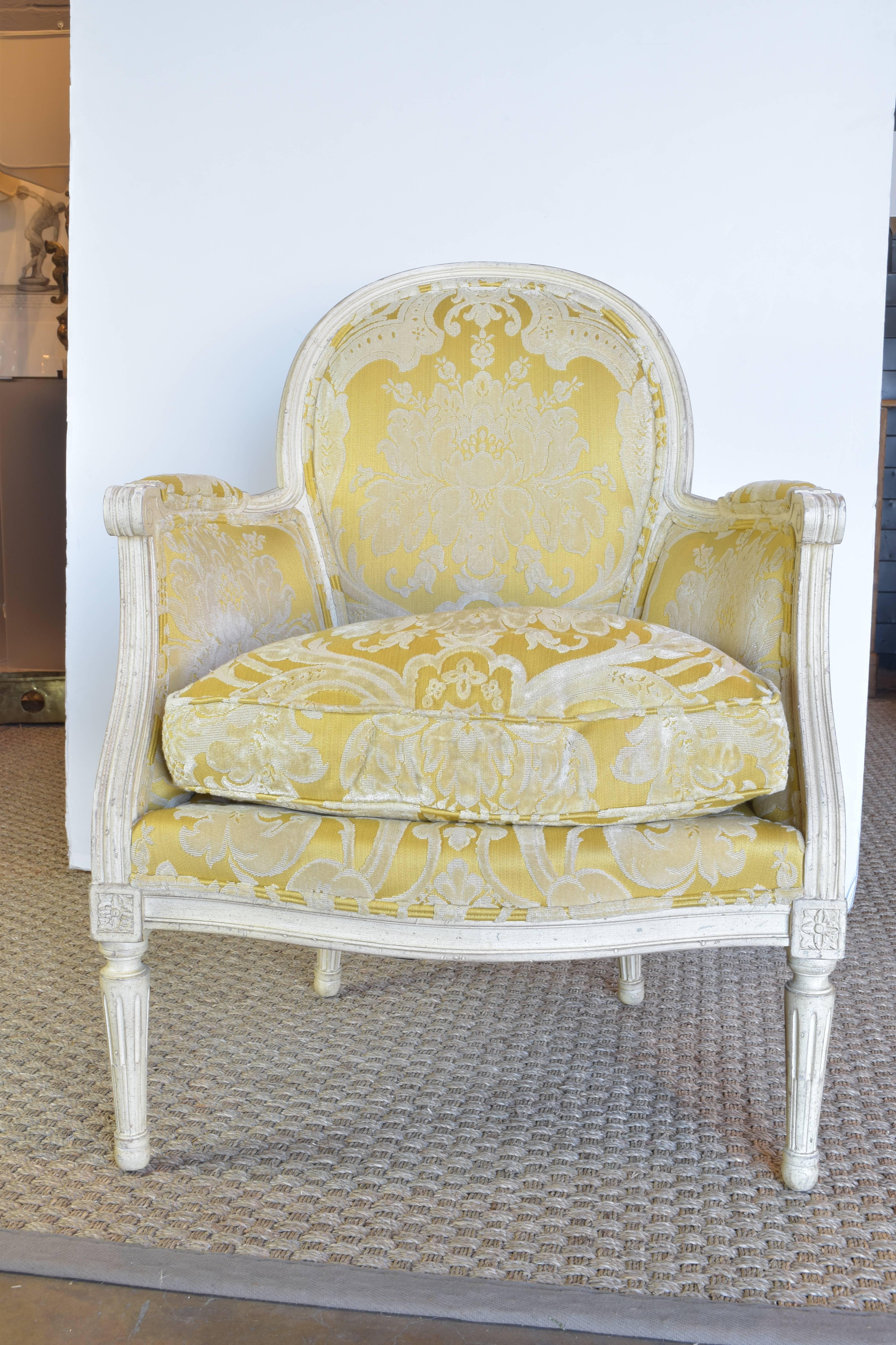 Baker Chair in the Style of Louis XVI, 20th Century 1