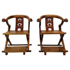 Rare Asian Throne Chairs