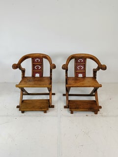Rare Asian Throne Chairs