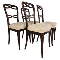 Juego de cuatro sillas de comedor «Black Forest» de Horrix
