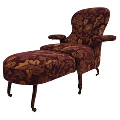 Early 20th-Century Adjustable Reclining Armchair by Drevette L.M., circa 1900–19