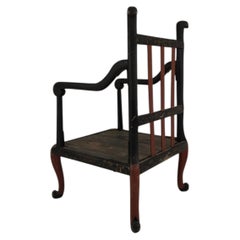 Chinoiserie English Armchair Circa 1900