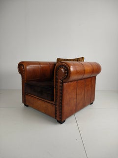 Luxuriöser XL-Lounge-Sessel aus Schafsleder – von Lounge Atelier