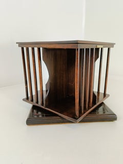 Miniature Antique Bookcase/Bookmill Circa 1900