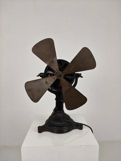 Ventilateur ancien et rare en fonte « Bergmann Berlin » – vers 1910 – En parfait état de marche