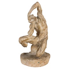 Écorché Anatomical Model – Plaster Sculpture