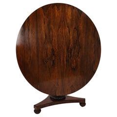 Fine Quality 19th Century William IV Rosewood Breakfast Tilt-Top Table – c.1820