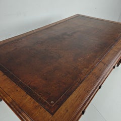 Bureau double face anglais du XIXe siècle, de marque S. & H. ; Jewel