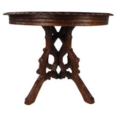 Black Forest Style Dining Table by Horrix – circa 1880