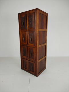 Antique Oak Filing Cabinet – c.1900–1920
