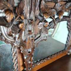 Horrix Buffet Cabinet with Mirror – Black Forest Style, By Horrix