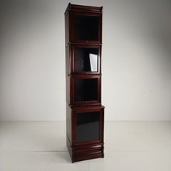 Late 20th Century Hardwood Barrister Bookcase