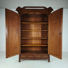 Art Nouveau Wardrobe, circa 1900