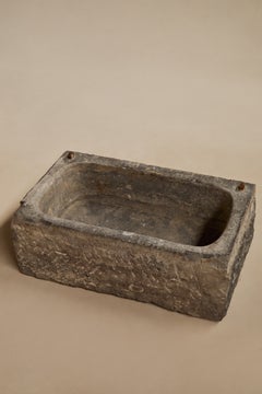 Reclaimed Belgian Blue Stone Trough