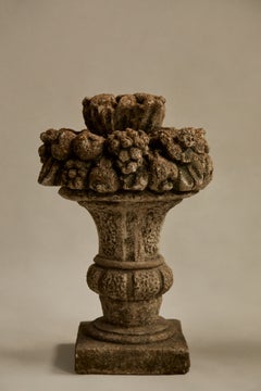 French Concrete Garden Finials