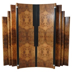 Vladimir Kagan Modern Three-Piece Wall Unit Cabinet