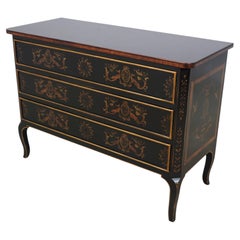 KARGES 3 Drawer Neoclassical Venetian Commode Chest