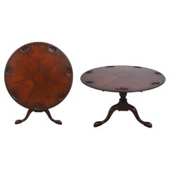 KITTINGER Colonial Williamsburg CW-41 Leather Top Tilt Games Table