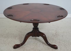 KITTINGER Colonial Williamsburg CW-41 Leather Top Tilt Games Table