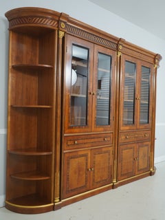 Italian Georgian Style Wall Bookcase Unit
